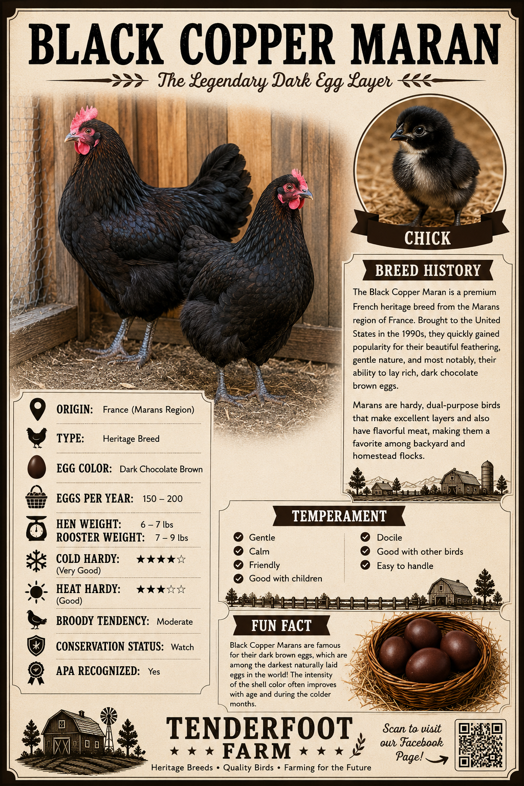 Black Copper Maran full bio sheet