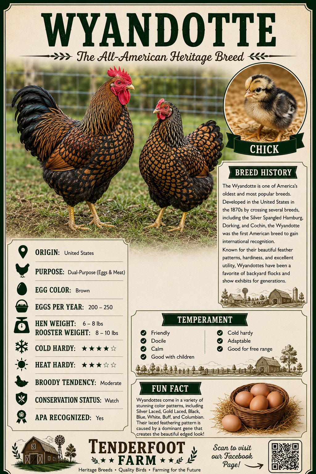 Wyandotte full bio sheet
